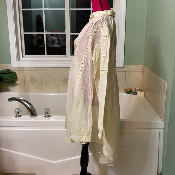 NWT Free People Victorian Buttondown shirt dress size small - Picture 8 of 9